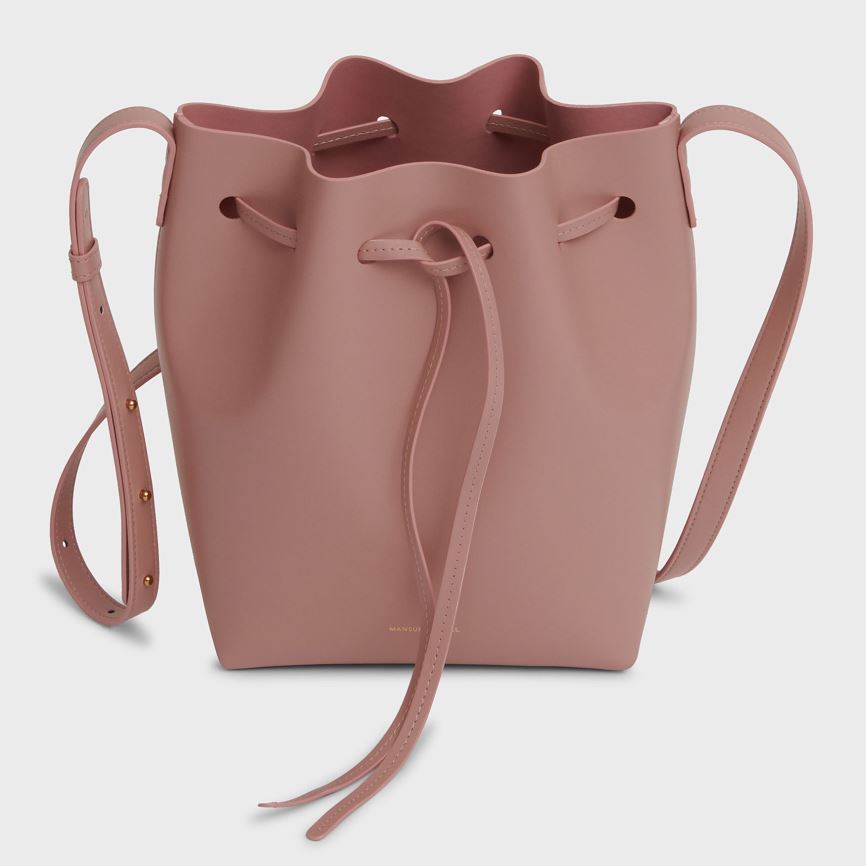 Borse A Secchiello Mansur Gavriel Apple Pelle Mini Donna Rosa | XDRV6Z274