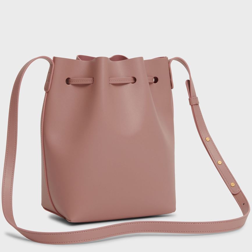 Borse A Secchiello Mansur Gavriel Apple Pelle Mini Donna Rosa | XDRV6Z274