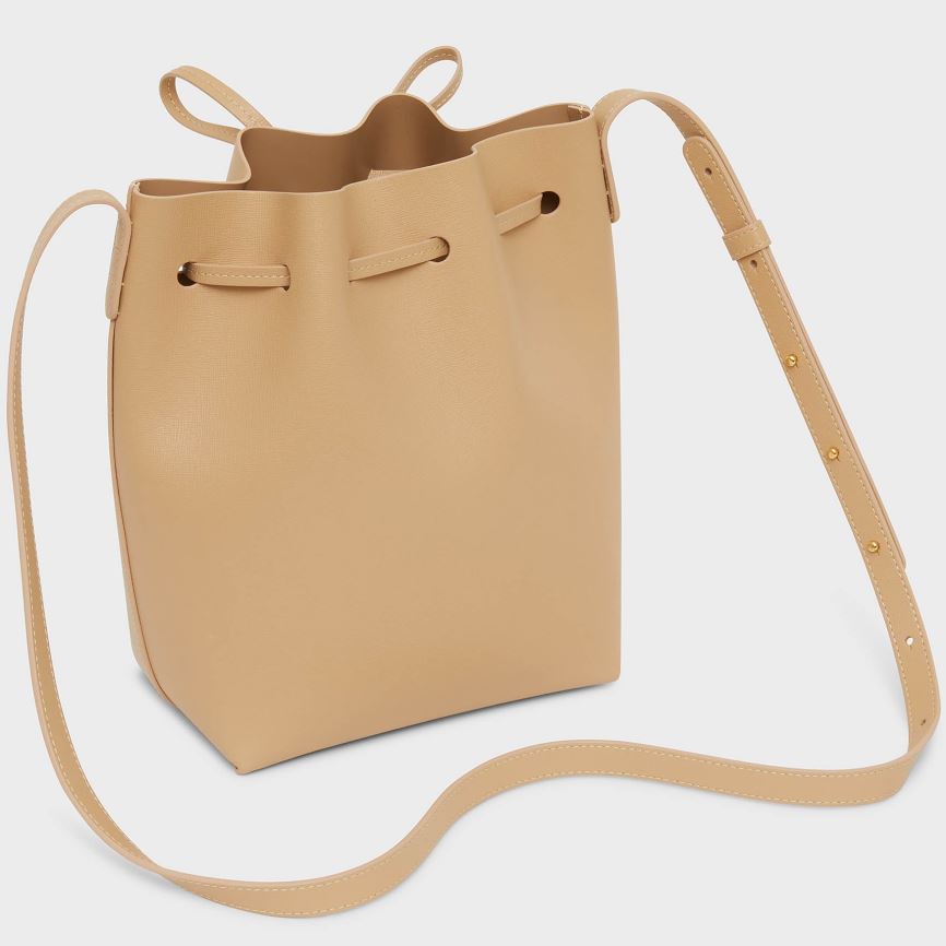 Borse A Secchiello Mansur Gavriel Mini Donna Marroni Chiaro | TINDE12718