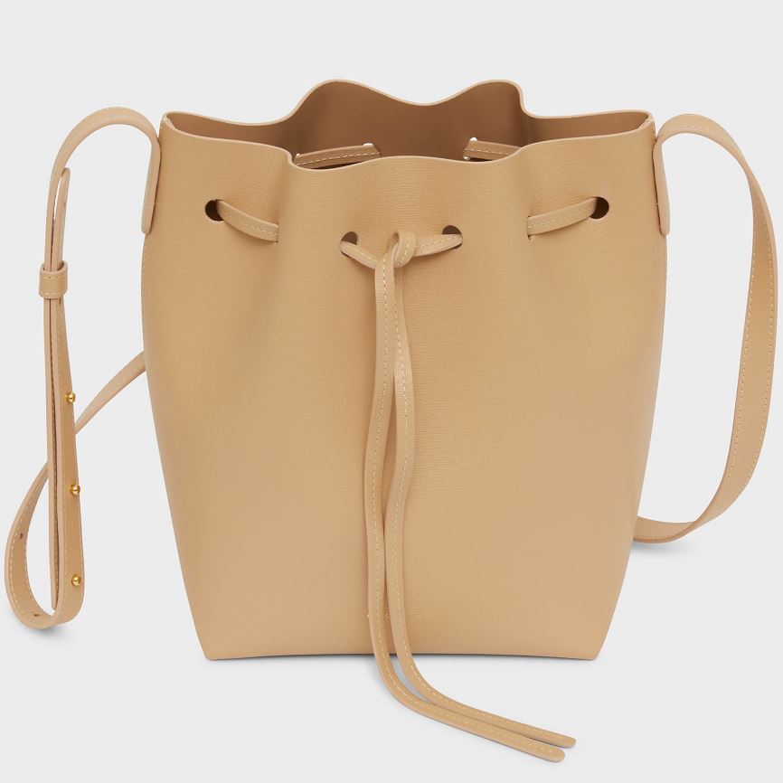 Borse A Secchiello Mansur Gavriel Mini Donna Marroni Chiaro | TINDE12718