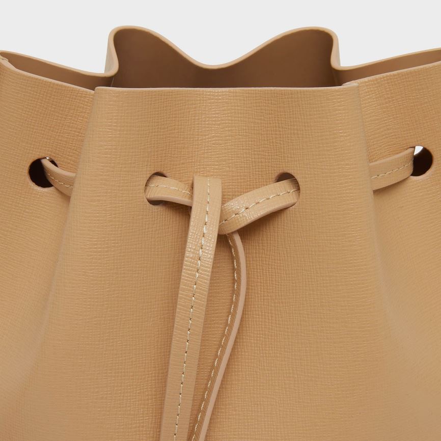 Borse A Secchiello Mansur Gavriel Mini Mini Donna Marroni Chiaro | 6DVAQZ26E