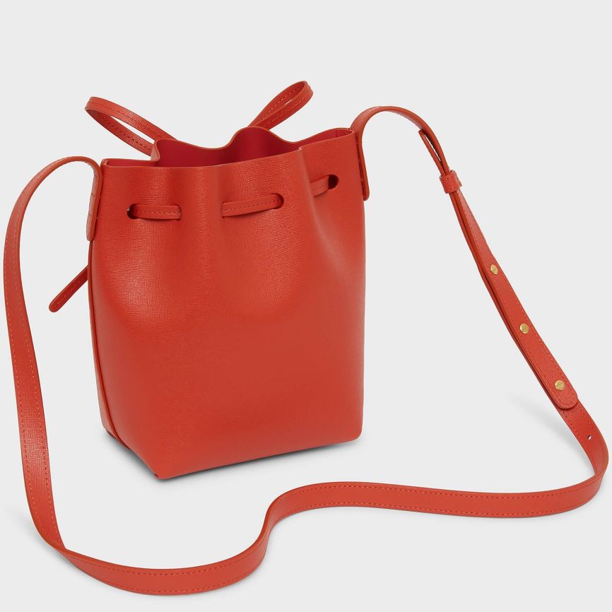 Borse A Secchiello Mansur Gavriel Mini Mini Donna Rosse | FUSGOE507