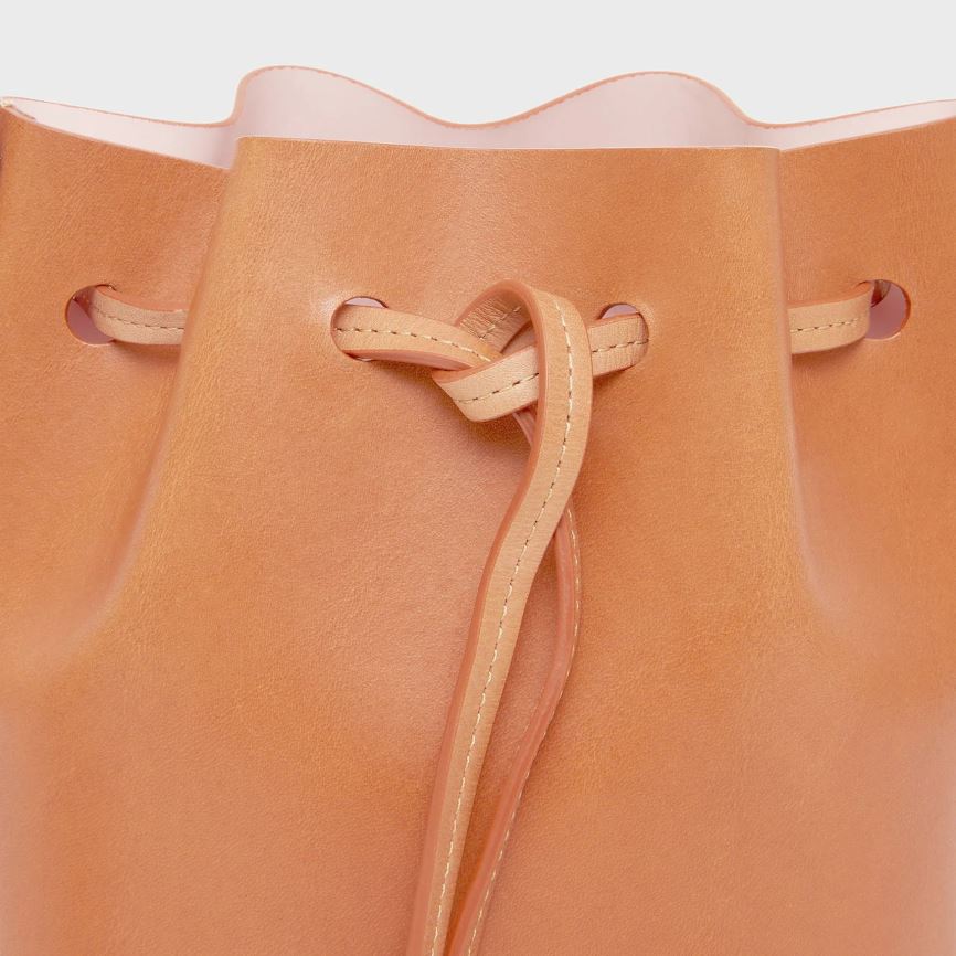 Borse A Secchiello Mansur Gavriel Mini Mini Donna Marroni Chiaro | SBEPIL6E7