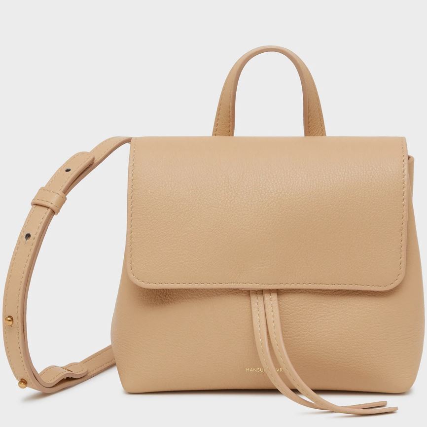 Borse A Secchiello Mansur Gavriel Mini Soft Lady Donna Marroni Chiaro | MFGVJR568