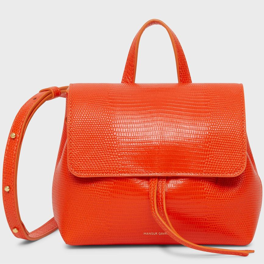 Borse A Secchiello Mansur Gavriel Mini Soft Lady Donna Rosse | TMREHC74E