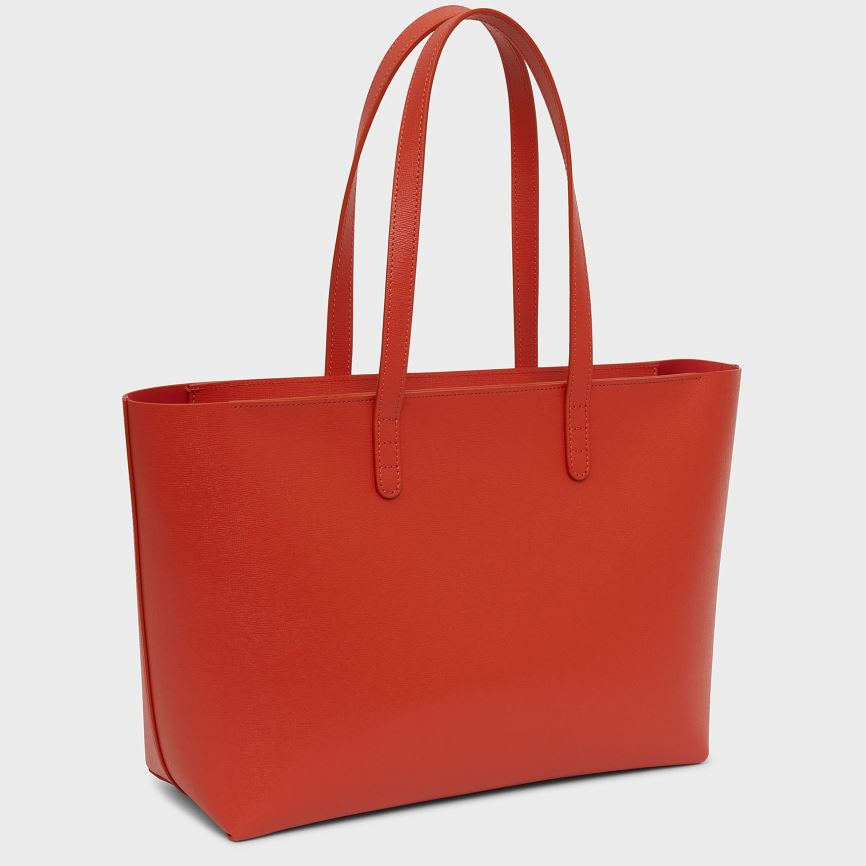 Borse Tote Mansur Gavriel Small Zip Donna Rosse | MUFDCP627