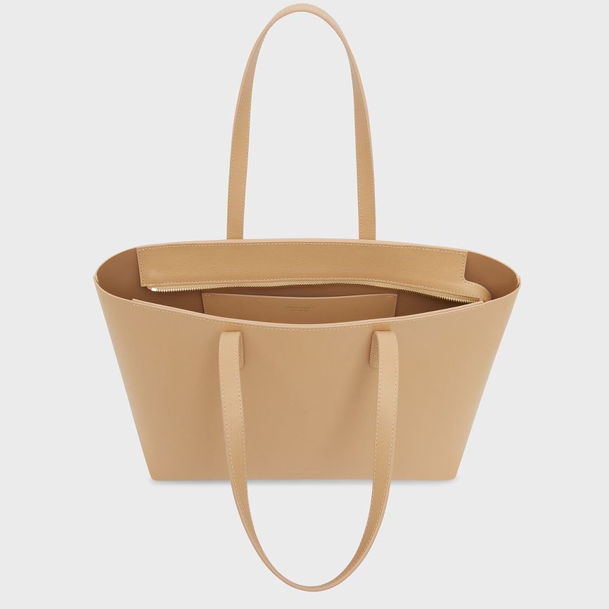 Borse Tote Mansur Gavriel Small Zip Donna Marroni Chiaro | SI6FCD714