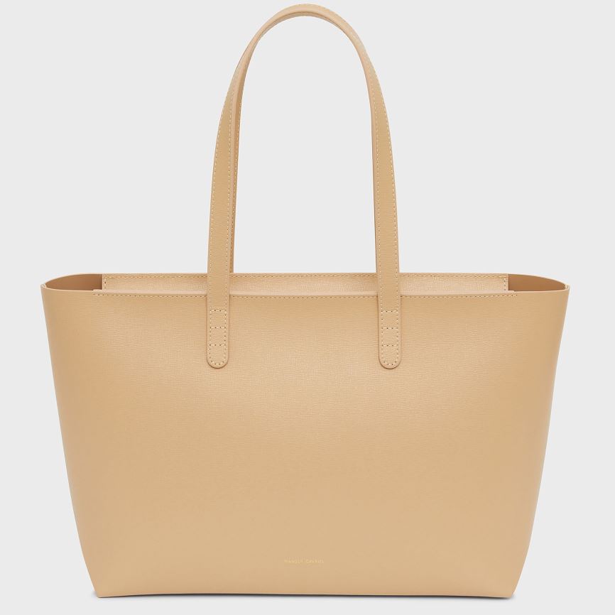 Borse Tote Mansur Gavriel Small Zip Donna Marroni Chiaro | SI6FCD714