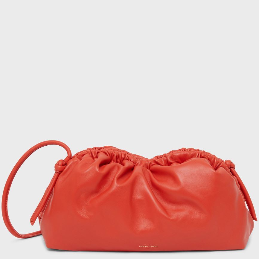 Pochette Mansur Gavriel Cloud Donna Rosse | TUOGXF205