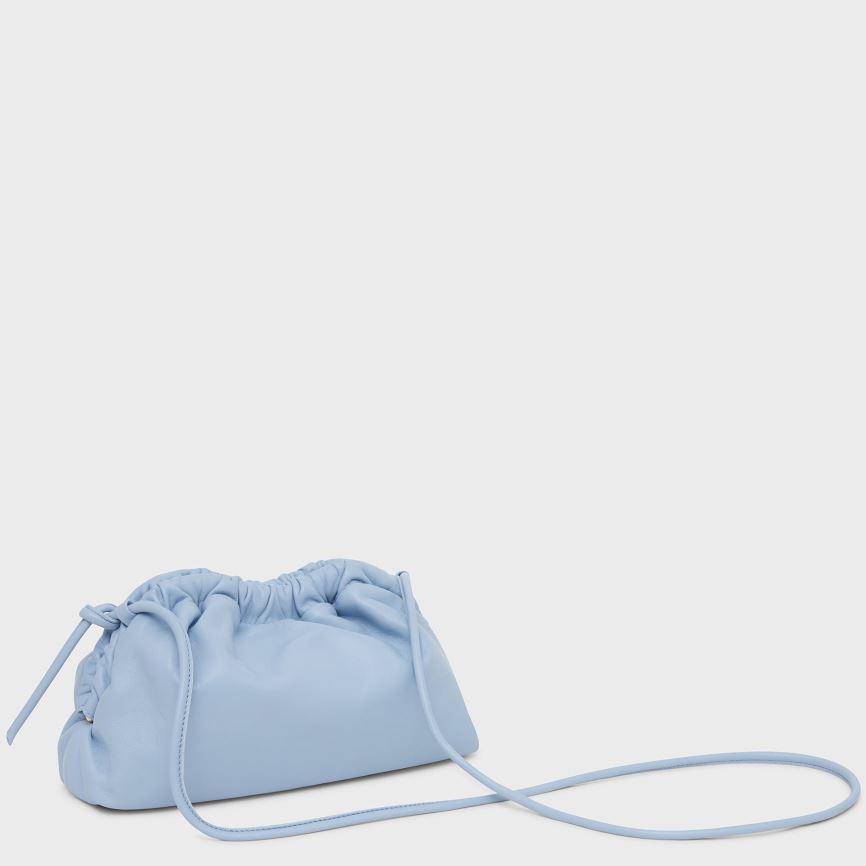 Pochette Mansur Gavriel Mini Cloud Donna Blu Chiaro | MTHCNE468