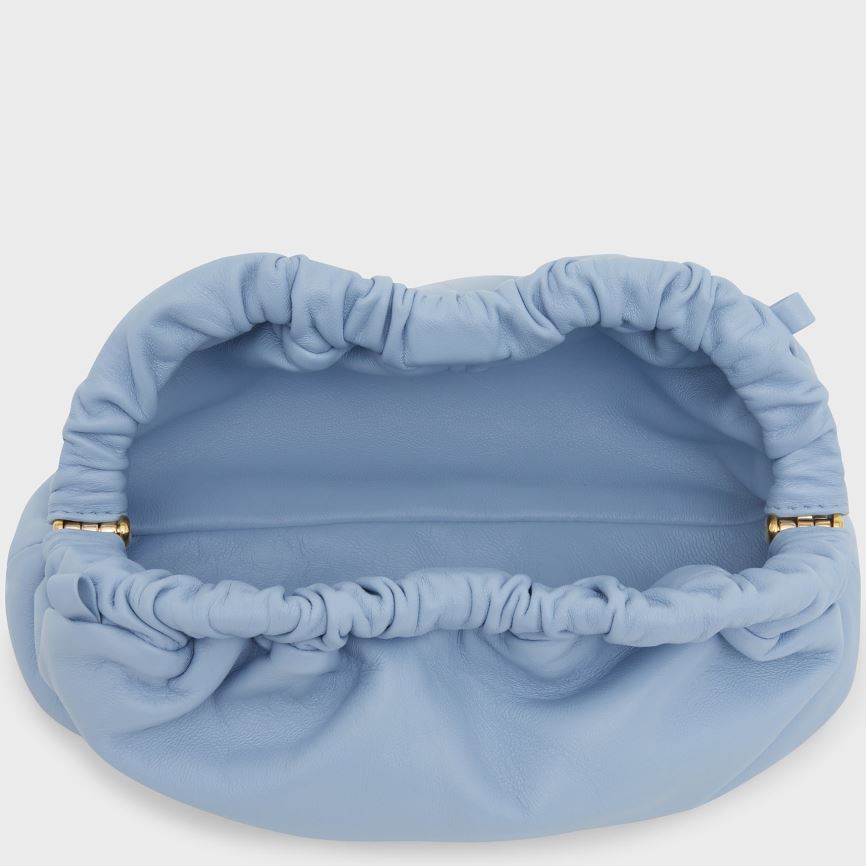 Pochette Mansur Gavriel Mini Cloud Donna Blu Chiaro | MTHCNE468