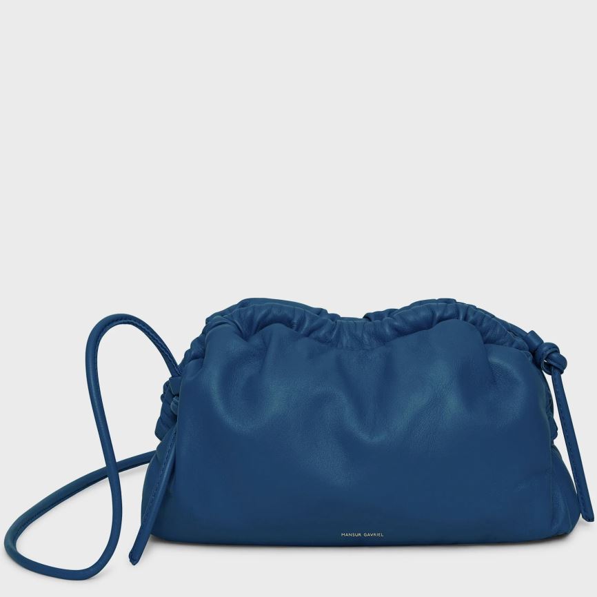 Pochette Mansur Gavriel Mini Cloud Donna Blu | N12HQLO018