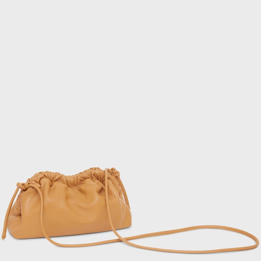 Pochette Mansur Gavriel Mini Cloud Donna Marroni Chiaro | XDMRGV751