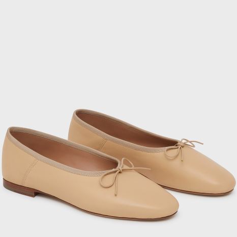 Ballerine Mansur Gavriel Dream Ballerina Donna Beige | LX6EJC0E6