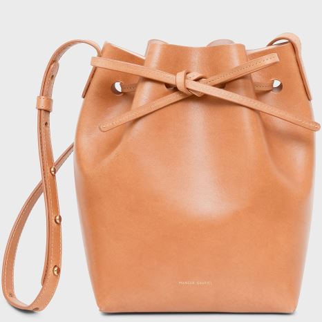 Borse A Secchiello Mansur Gavriel Mini Donna Marroni Chiaro | JIFRGD284