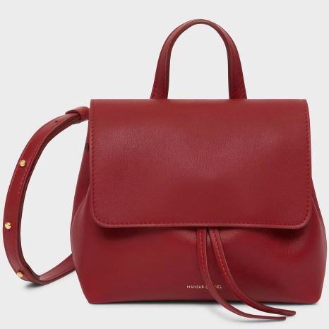 Borse A Secchiello Mansur Gavriel Mini Soft Lady Donna Rosse | C12DLVT960