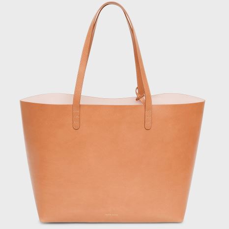 Borse Tote Mansur Gavriel Large Donna Marroni Chiaro | CMLDRW610