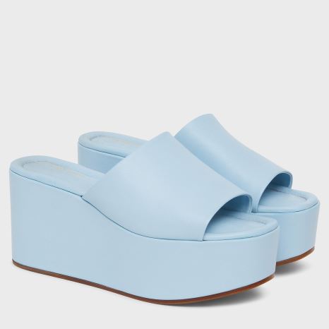 Mules Mansur Gavriel Platform Donna Blu Chiaro | PJSHF659E