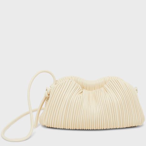 Pochette Mansur Gavriel A Pieghe Mini Cloud Donna Beige | LPOUEX982