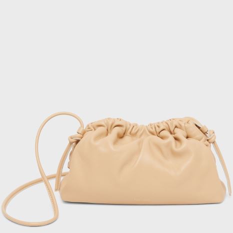 Pochette Mansur Gavriel Mini Cloud Donna Marroni Chiaro | E6AUMR7E6