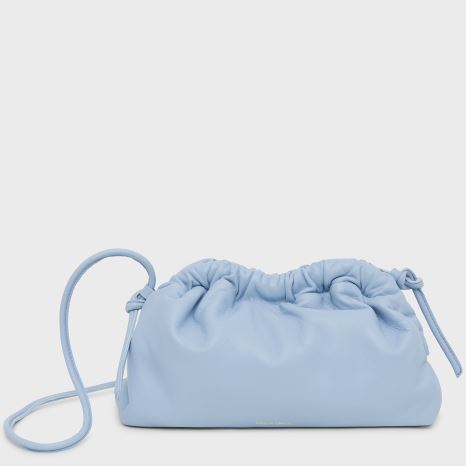 Pochette Mansur Gavriel Mini Cloud Donna Blu Chiaro | MTHCNE468